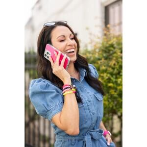 WALI Cases IPhone 15 Strawberry Margarita by Meaghan Mattei Fushia Cell Case